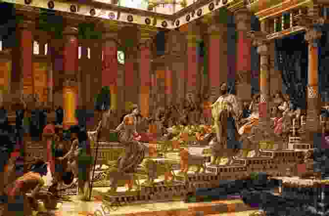 A Painting Depicting The Queen Of Sheba's Visit To King Solomon The Last Queen Of Sheba