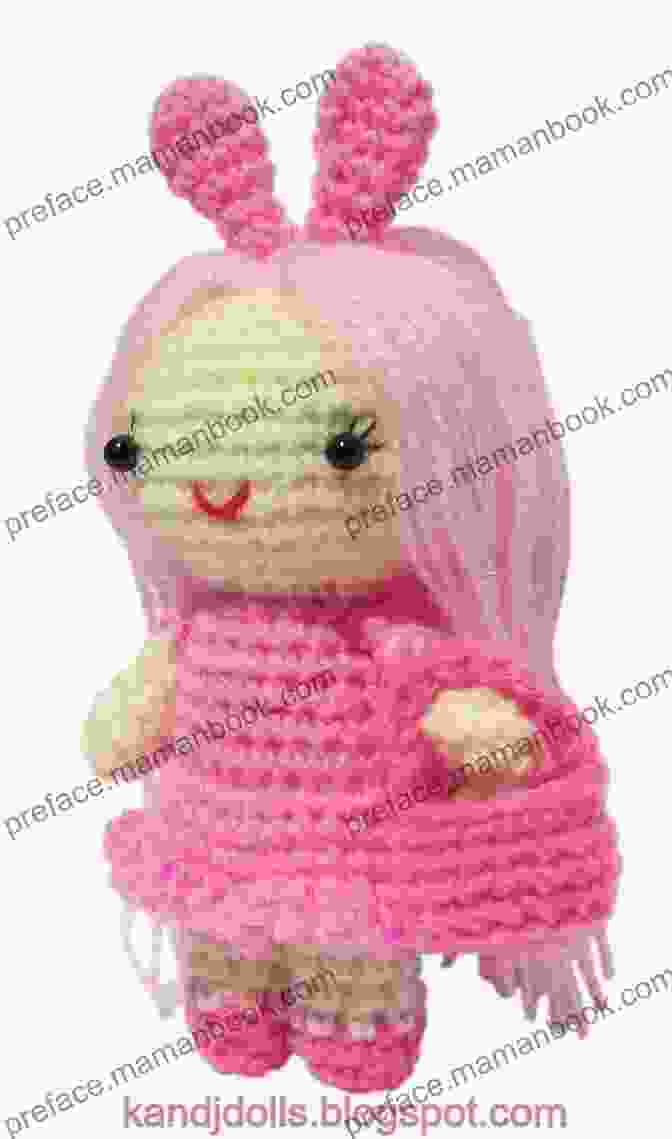 A Photo Of A Crocheted Pink Little Lady Amigurumi Doll Pink Little Lady Amigurumi Crochet Pattern