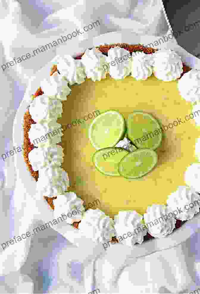 A Refreshing Key Lime Pie With A Graham Cracker Crust And Whipped Cream Topping Together To Make Bible Cake: With More 150 Cake Recipes 164 Cupcake Pie