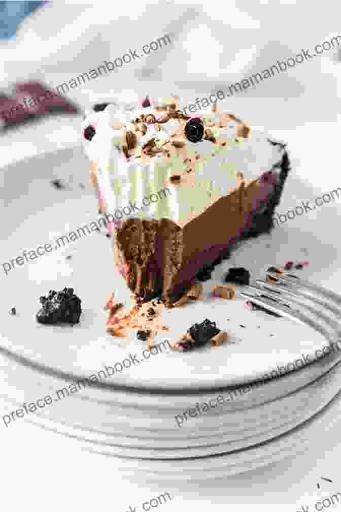A Rich And Decadent Chocolate Cream Pie With A Chocolate Cookie Crust Together To Make Bible Cake: With More 150 Cake Recipes 164 Cupcake Pie
