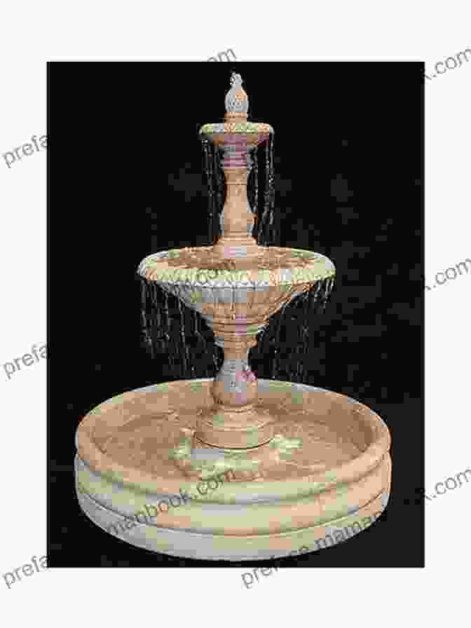 A Small Water Fountain With A Tiered Design And A Bubbling Basin. Ultimate Guide: Decks 5th Edition: 30 Projects To Plan Design And Build