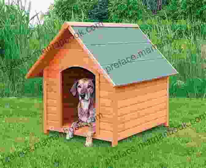 A Small Wooden Dog House With A Peaked Roof And A Door. Ultimate Guide: Decks 5th Edition: 30 Projects To Plan Design And Build