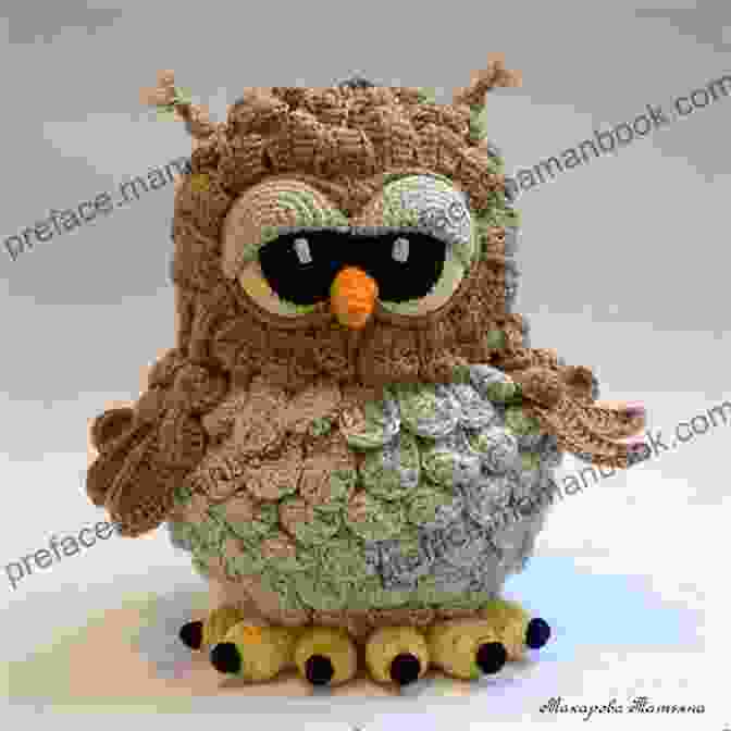 Adorable Crocheted Owl Amigurumi With Big Round Eyes And Feathery Details Four Seasons Birds Amigurumi Crochet Pattern