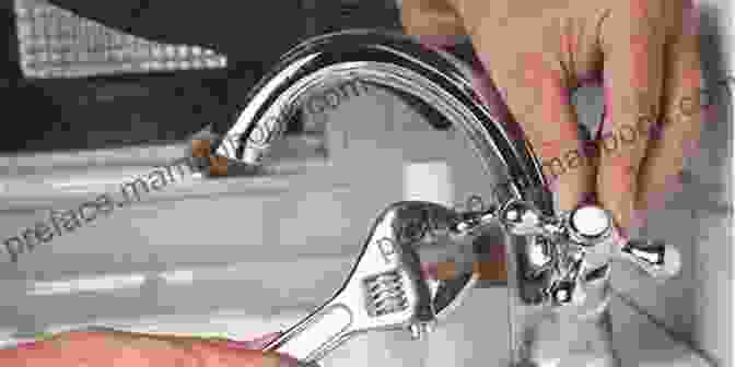 Close Up Of A Person Tightening A Faucet To Fix A Leak Ultimate Guide To Home Repair And Improvement Updated Edition: Proven Money Saving Projects 3 400 Photos Illustrations