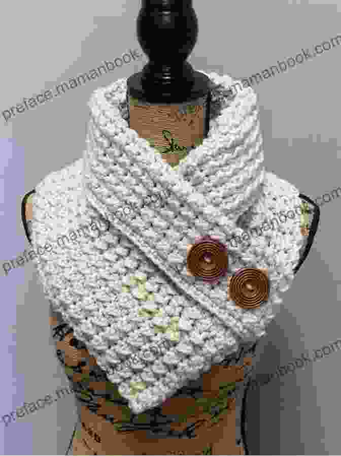 Crochet Buttoned Neck Warmer Easy Hat Scarf And Neck Warmer Crochet Patterns In 4 Sizes: Baby To Teen/Adult