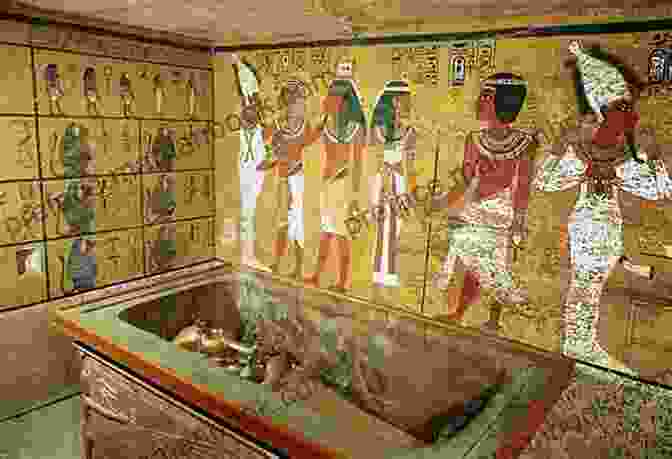 Darwin Lacroix Exploring An Ancient Egyptian Tomb, Bathed In Golden Light Templar S Bank: An Archaeological Thriller (A Darwin Lacroix Adventure 3)