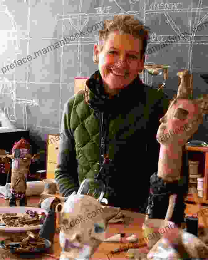 Janice Gallen In Her Studio, Surrounded By Her Designs Always Janice Gallen