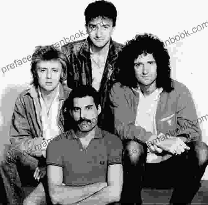Queen Band Members Freddie Mercury, Brian May, Roger Taylor, And John Deacon Queen: The Unauthorized Biography (Band Bios)