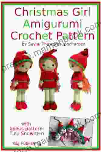 Christmas Girl Amigurumi Crochet Pattern